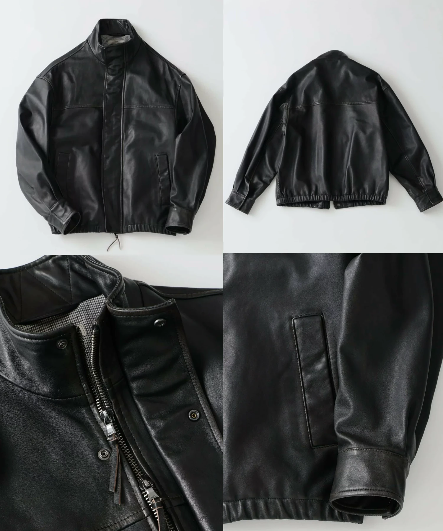 JOURNAL STANDARD relume 26FW『ラムレザー スタンドブルゾン』のオンライン先行予約が開始