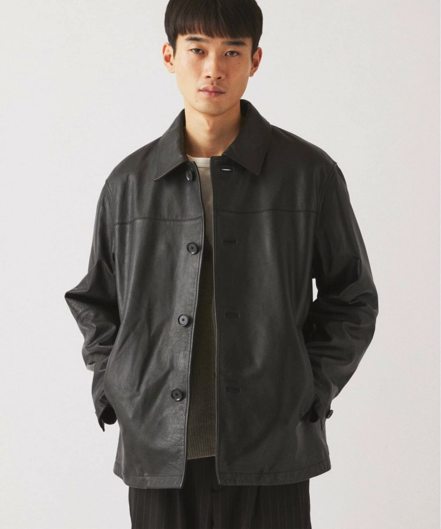 JOURNAL STANDARD relume 26FW『バッファローレザー カーコート』のオンライン先行予約が開始
