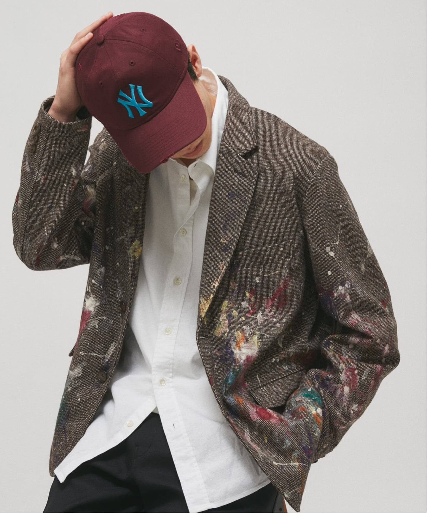 JOURNAL STANDARD 26FW『ウール ペイント ウォッシュ ジャケット』の