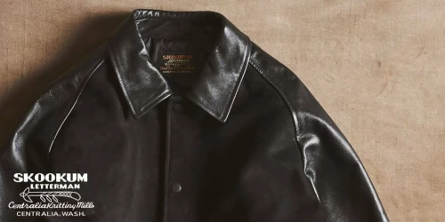 417 EDIFICE × SKOOKUM 26FW『Leather AWARD ジャケット』の先行予約が開始