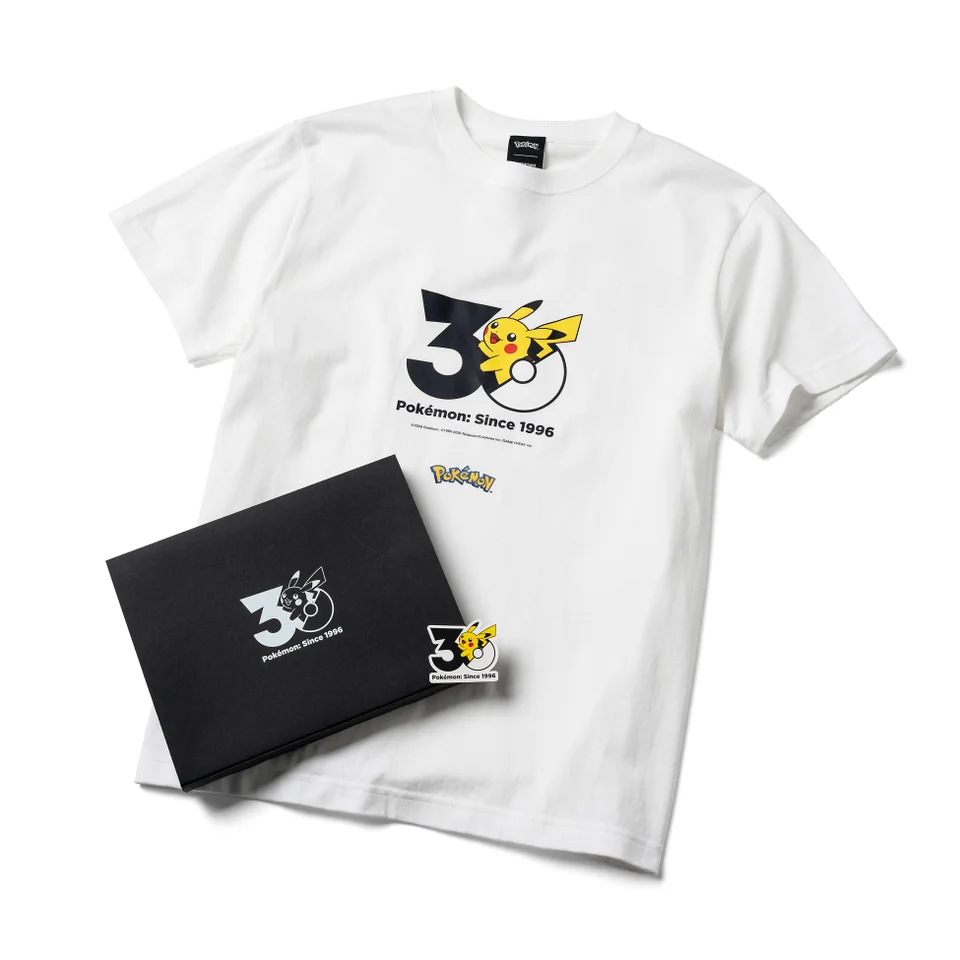 ポケモン 30周年を記念したコレクション “Pokémon 30th Anniversary 1025 T-shirt Collection presented by ZOZOTOWN” が登場