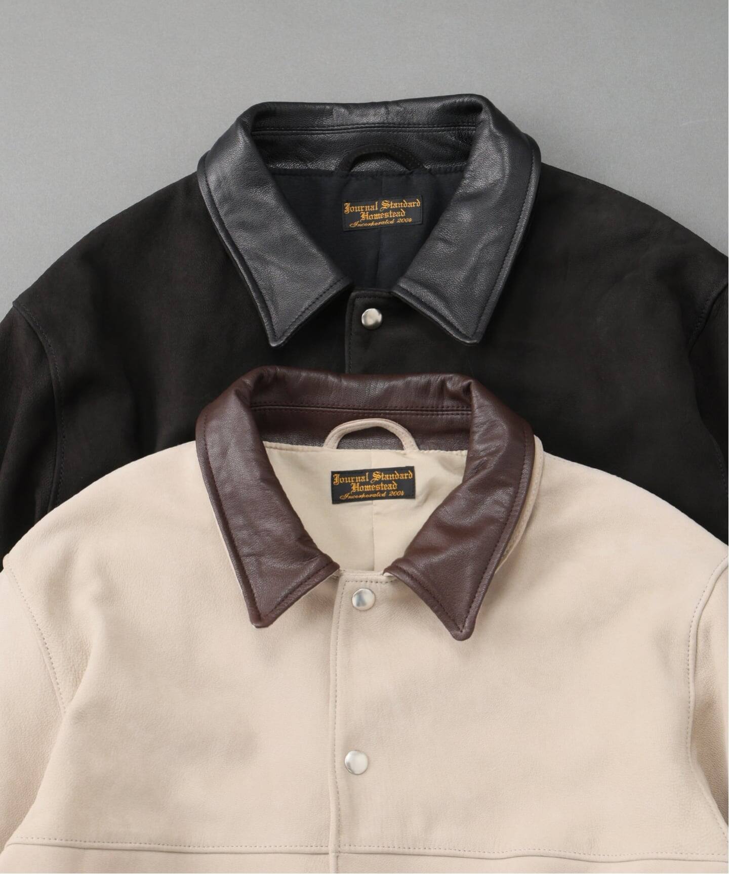 JOURNAL STANDARD 26FW『ゴート レザー カー コーチ ジャケット』のオンライン先行予約が開始