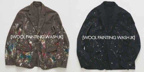 JOURNAL STANDARD relume 26FW『ウール ペイント ウォッシュ ジャケット』の国内オンライン先行予約が開始