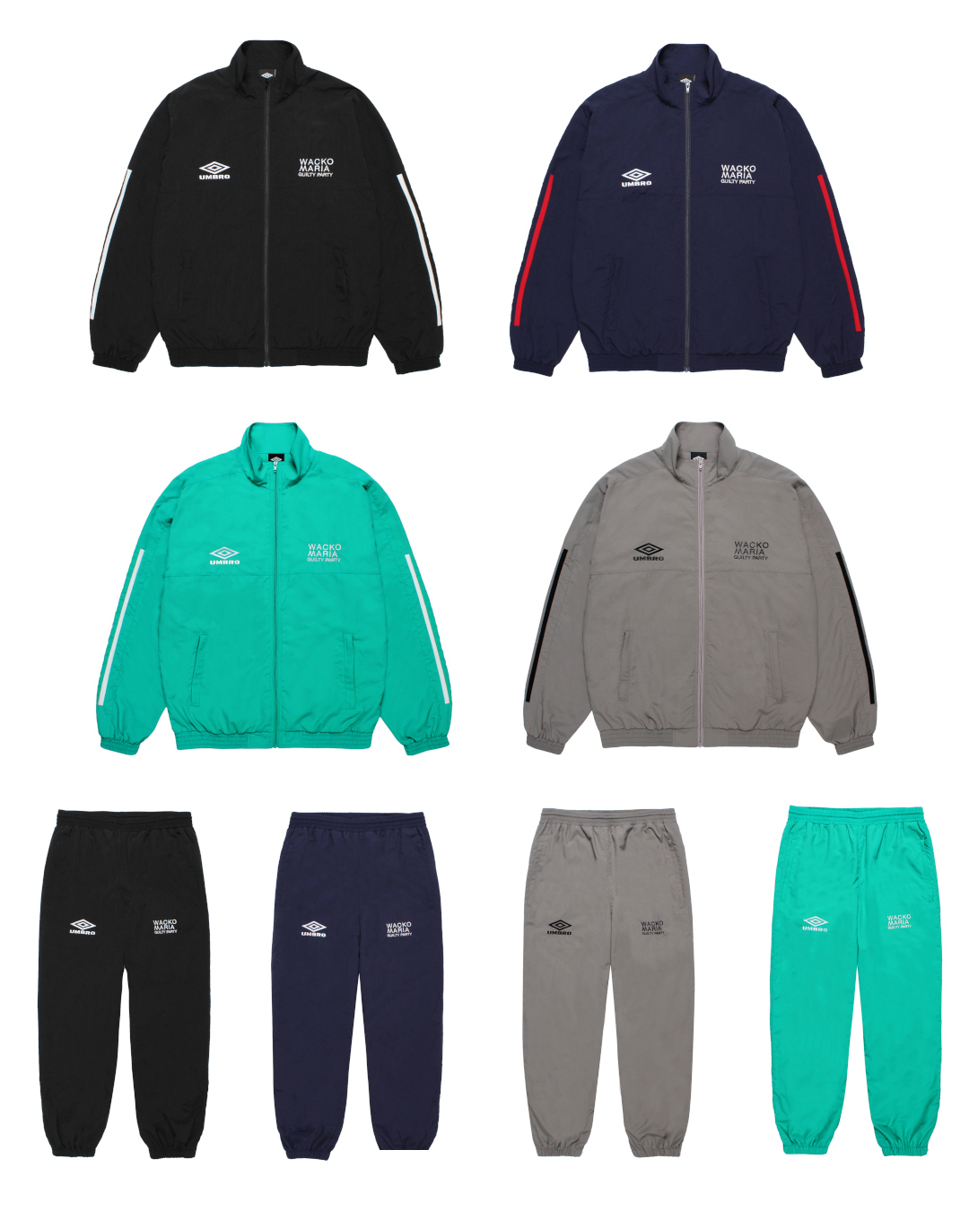WACKO MARIA × UMBRO 2026年秋冬コラボコレクションが登場