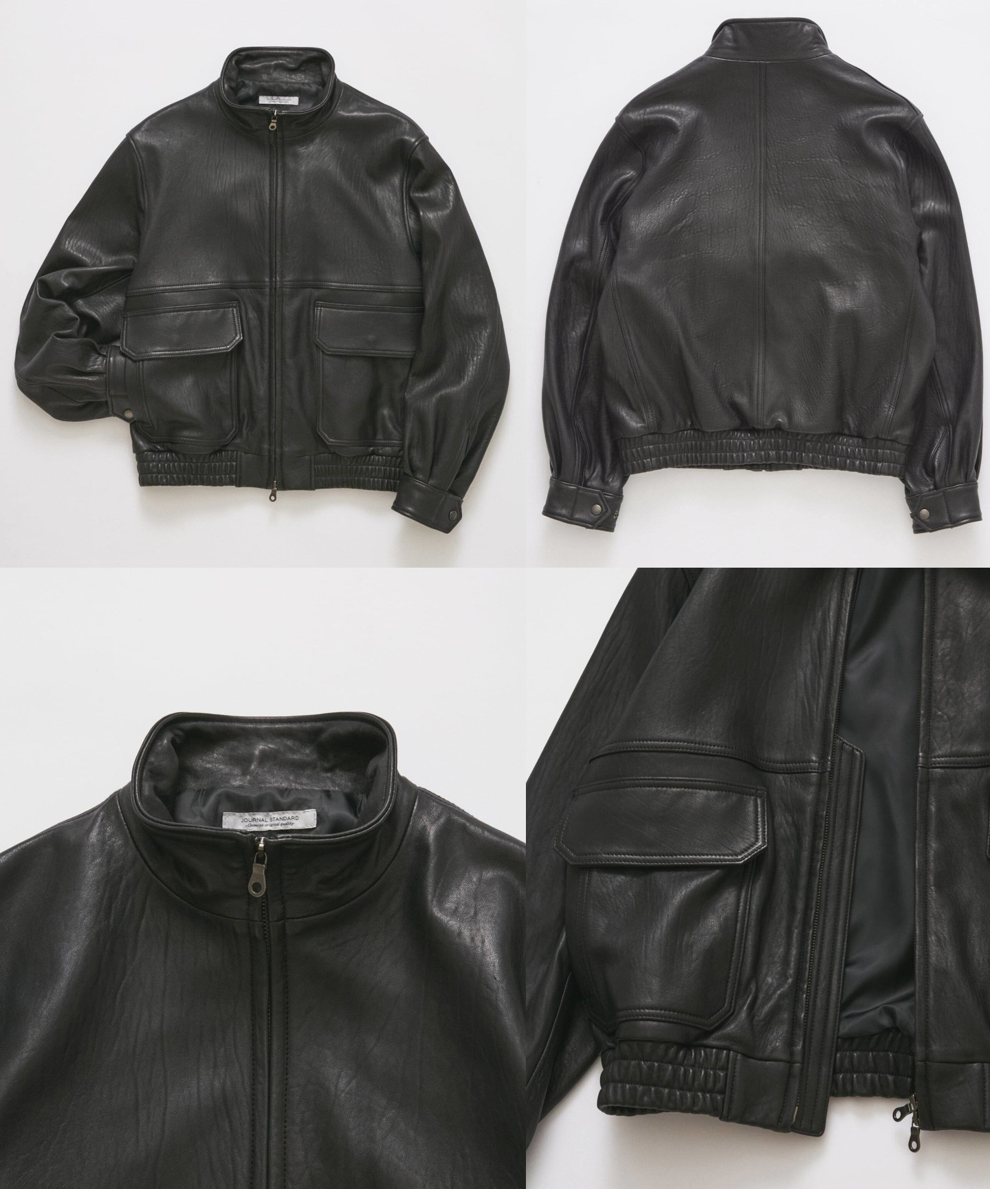 JOURNAL STANDARD 26FW『ニュージーランド ラム ダッド レザー スタンド ブルゾン』のオンライン追加販売が開始
