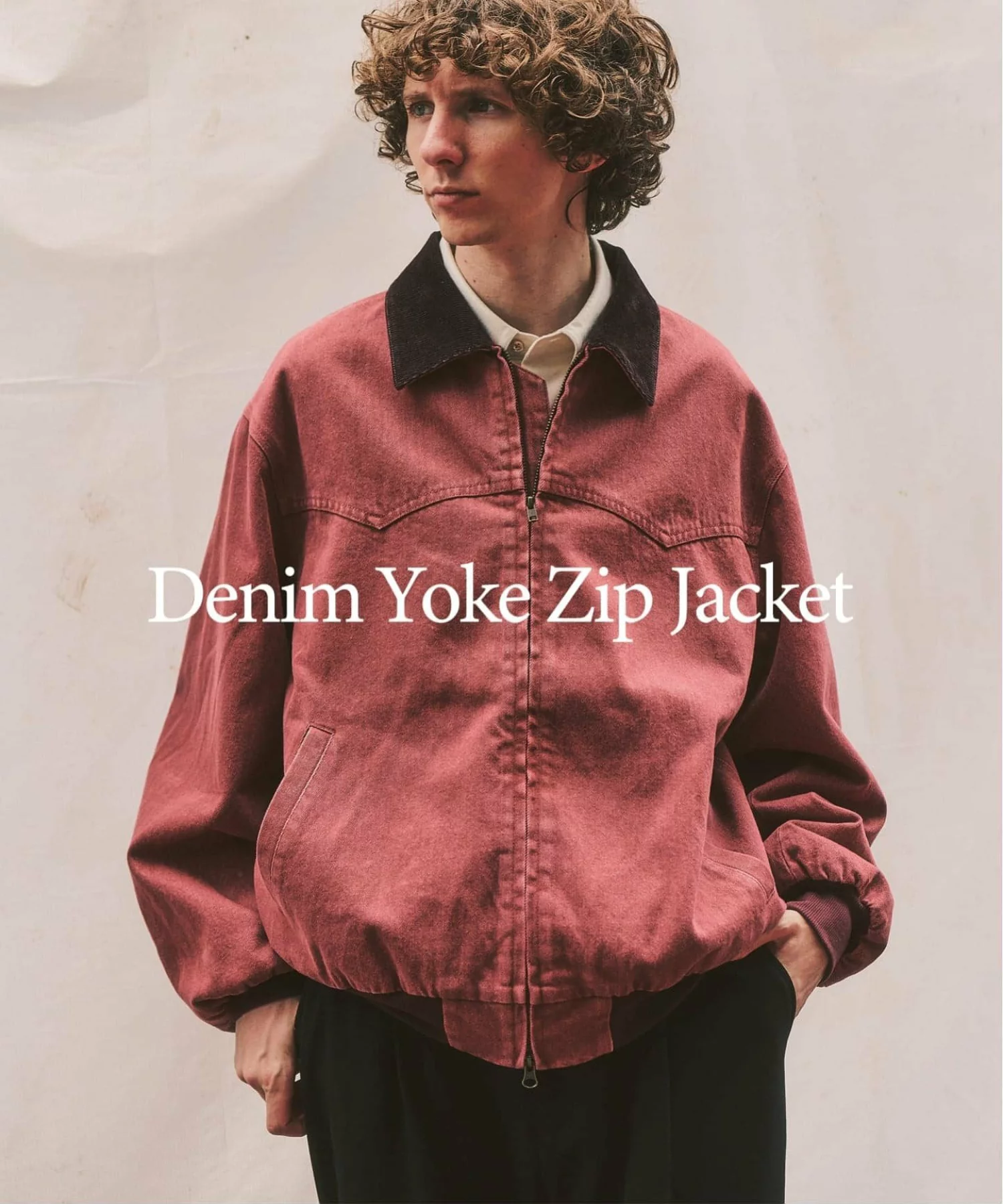 417 ÉDIFICE 26FW『デニム ヨークジップジャケット』が国内オンラインにて発売開始