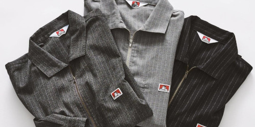 417 ÉDIFICE × BEN DAVIS 26FW『ハーフジップ シャツ』のオンライン先行予約が開始