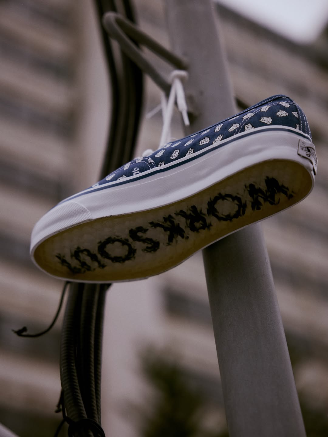 WORKSOUT × VANS の新作コラボスニーカーが発表