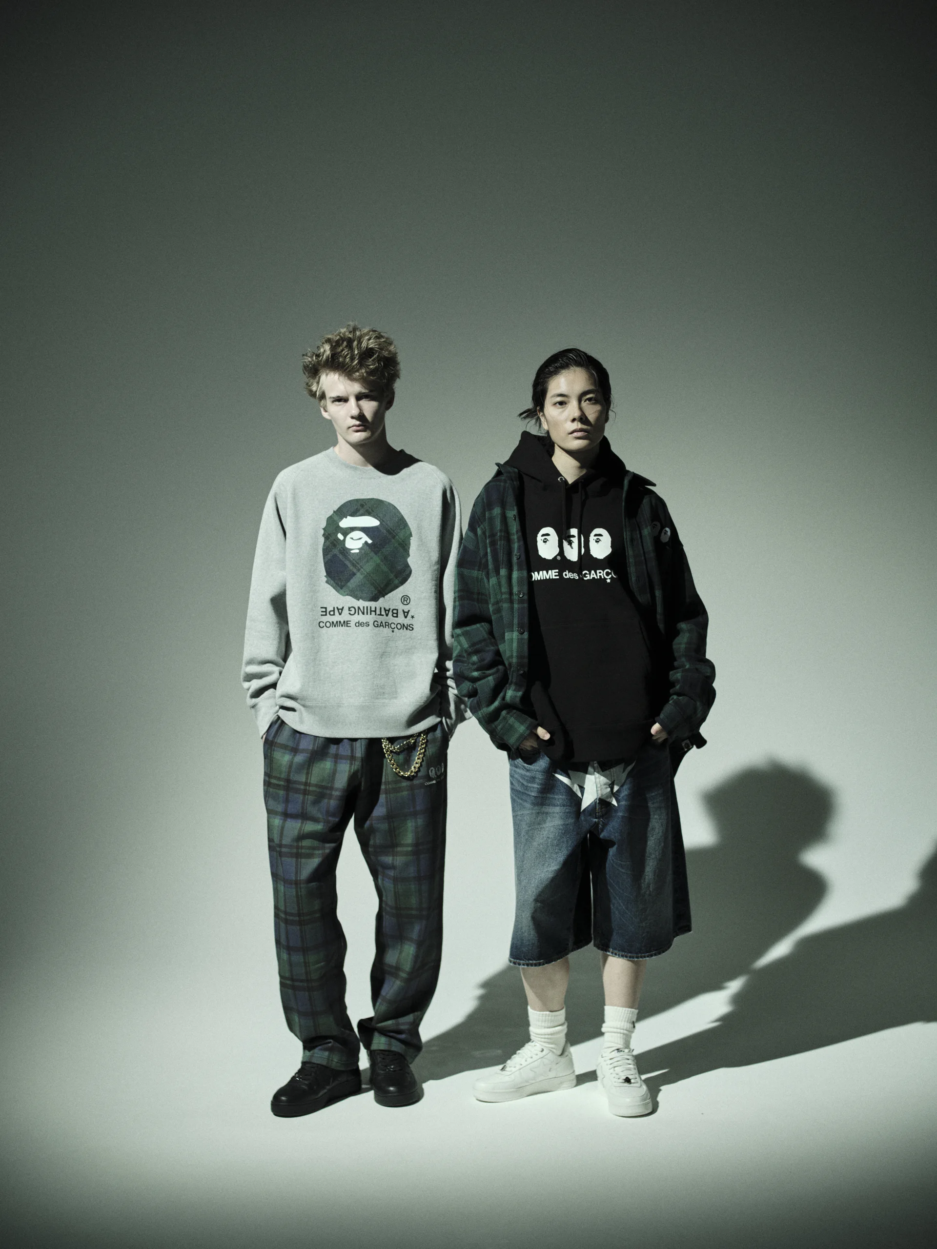 BAPE® × COMME des GARÇONS 2026年秋冬コラボコレクションが登場