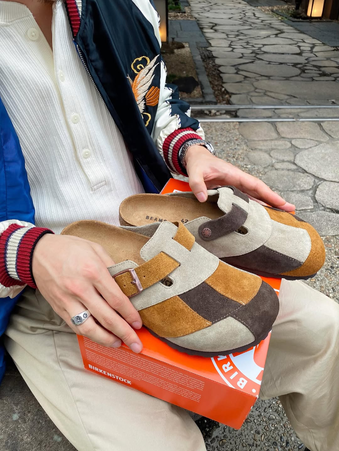 BEAMS × BIRKENSTOCK『BOSTON PATCH WORK』が9月12日(土)12:30~発売