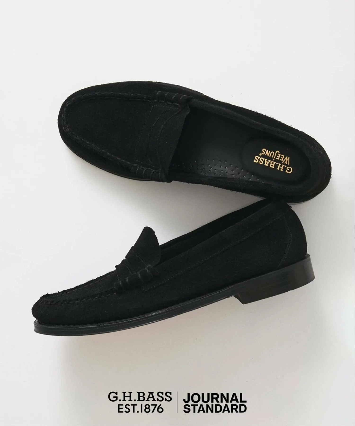 JOURNAL STANDARD × G.H.BASS 26FW『LARSON MOC- PULL UP & SUEDE』のオンライン先行予約が開始