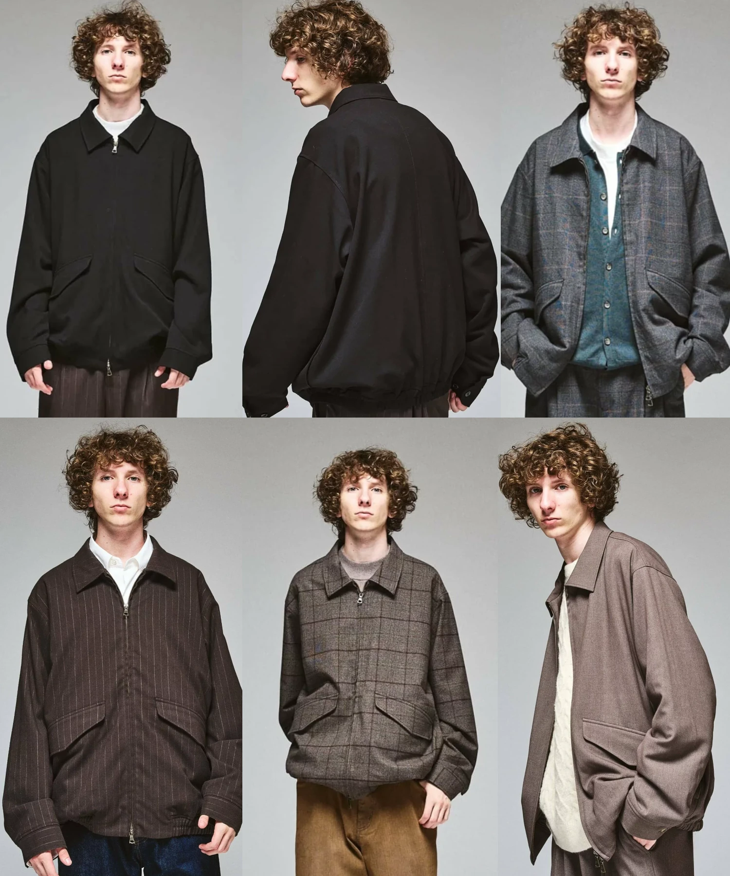 417 ÉDIFICE × TAION 26FW『ウーステッドライク ジップブルゾン』が国内オンラインにて発売開始