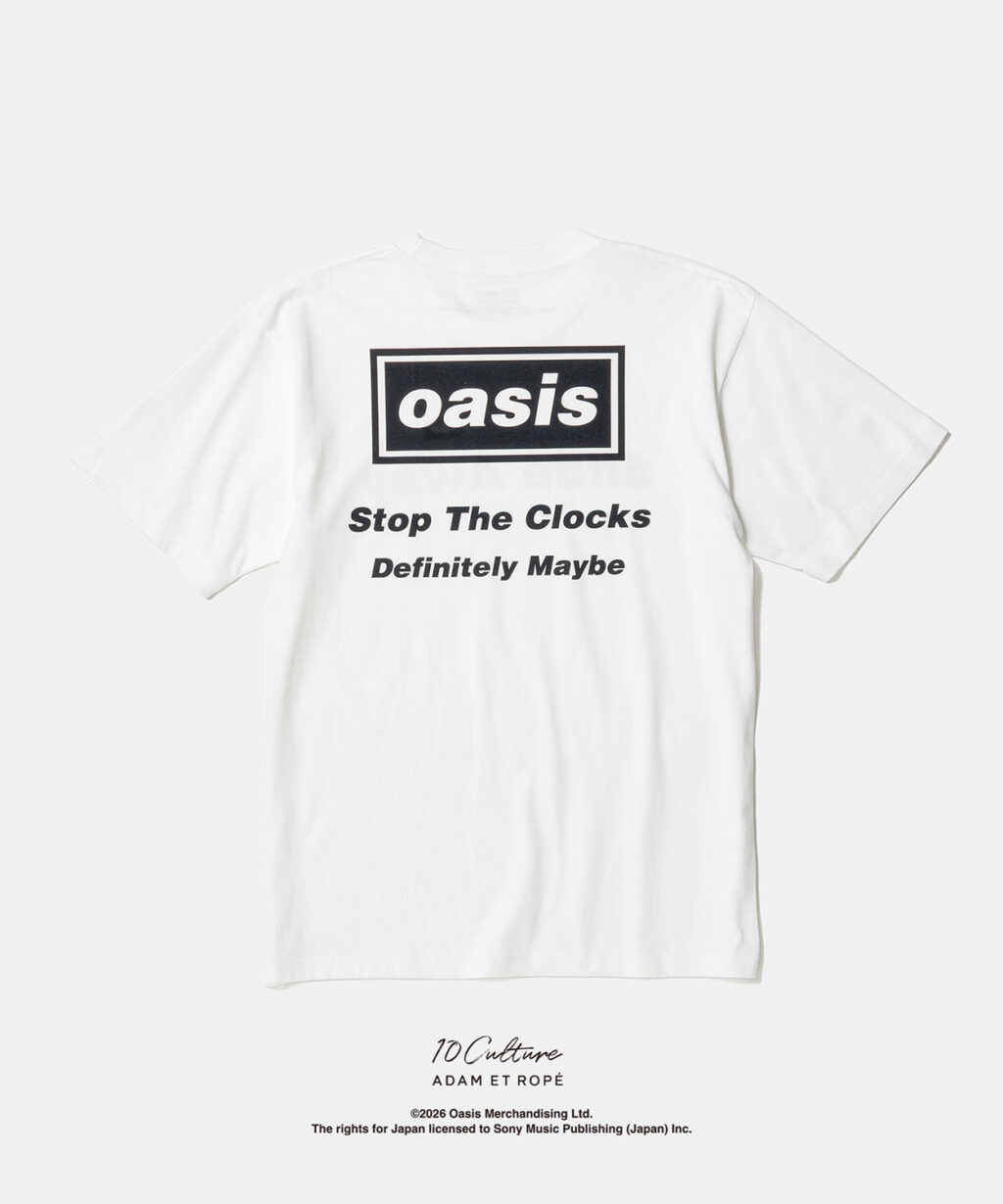 oasis 10Culture / ADAM ET ROPE' の 26AW 新作Tシャツがリリース