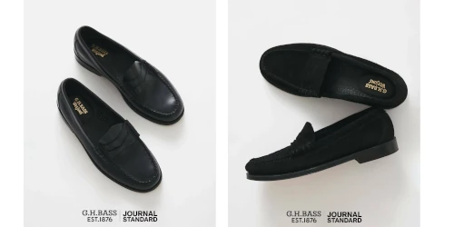 JOURNAL STANDARD × G.H.BASS 26FW『LARSON MOC- PULL UP & SUEDE』のオンライン先行予約が開始