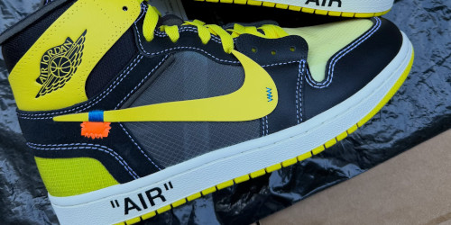 Off-White™ × NIKE AIR JORDAN 1 HIGH “Lightning” が公開