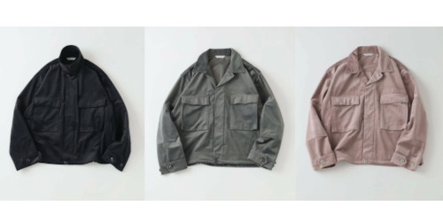 JOURNAL STANDARD 26FW『ベロア BDU』のオンライン先行予約が開始
