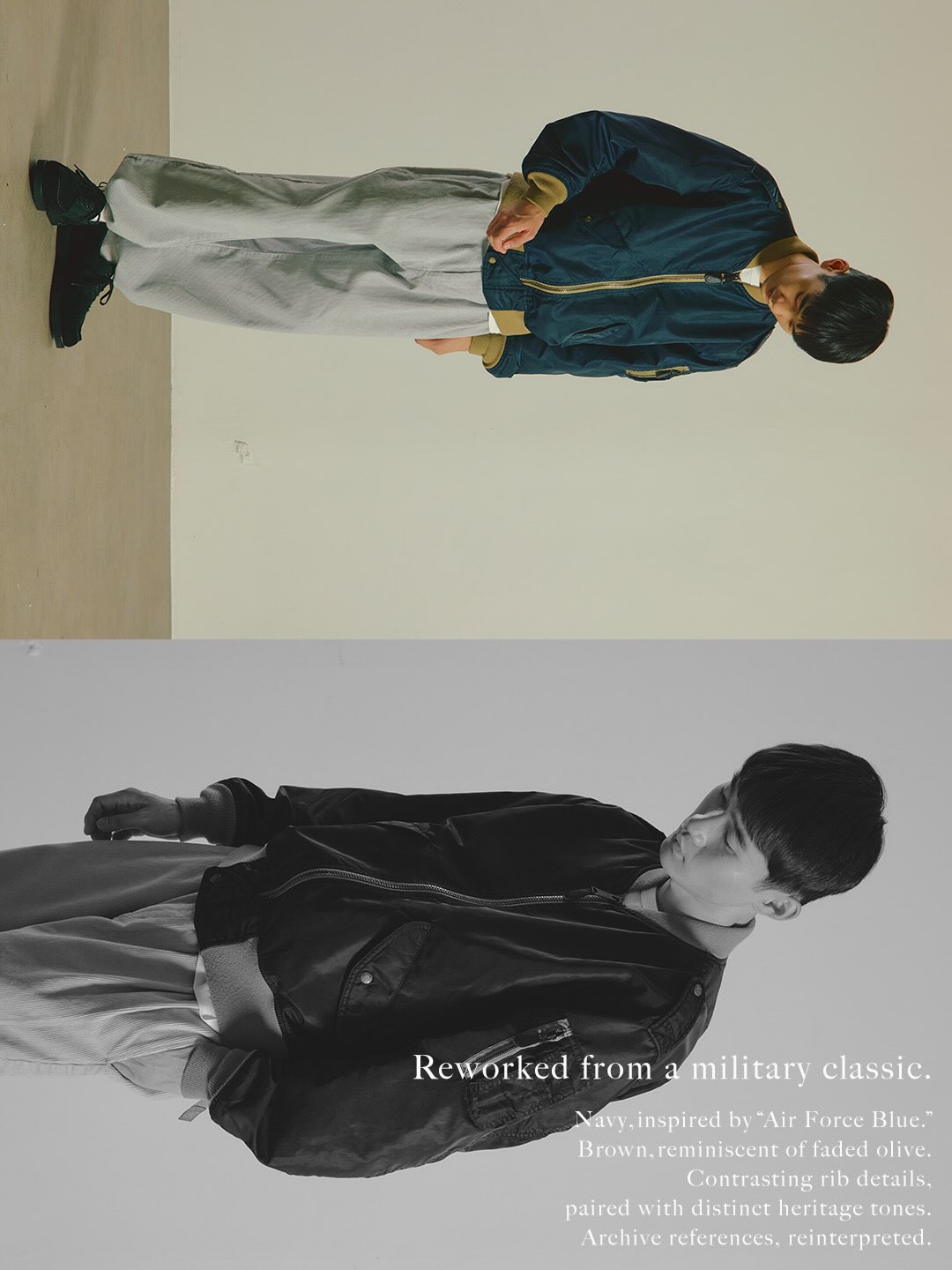 JOURNAL STANDARD relume × AVIREX 26FW『L-2B フライトジャケット』の通常販売が開始