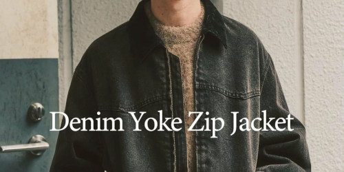 417 ÉDIFICE 26FW『デニム ヨークジップジャケット』が国内オンラインにて発売開始