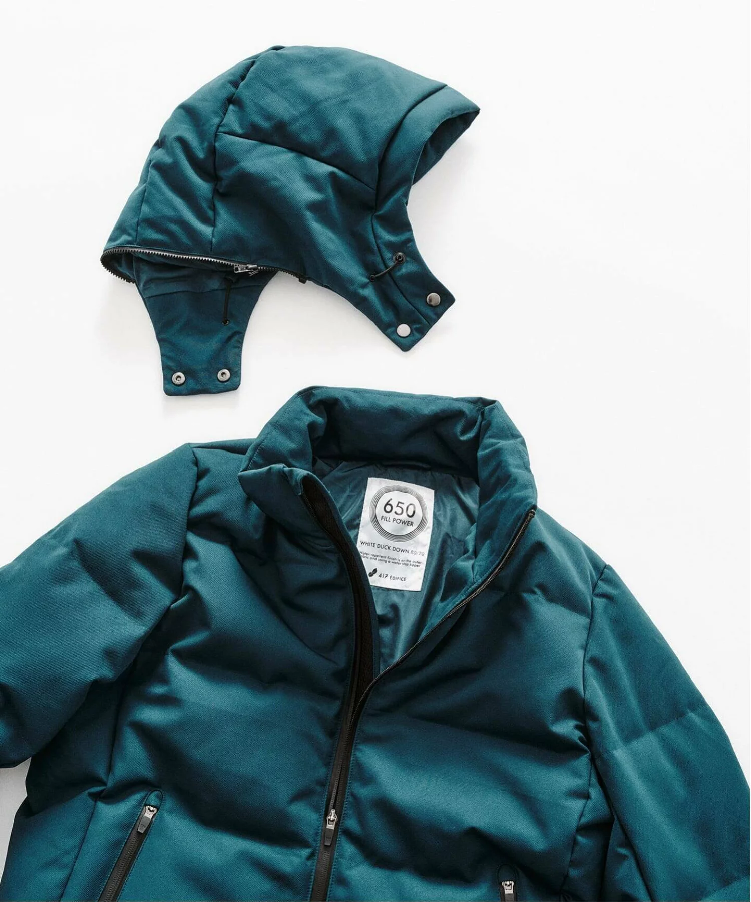 417 ÉDIFICE × Allied Feather + Down 26FW『ダウン ブルゾン』のオンライン先行予約が開始