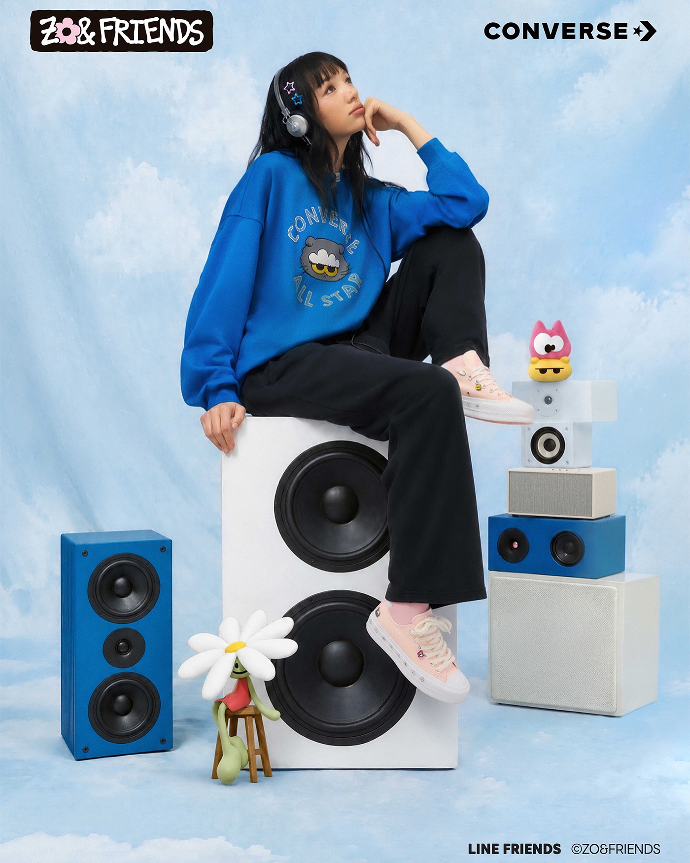 G-DRAGON 手掛ける ZO&FRIENDS と CONVERSE の初コラボスニーカーが発表