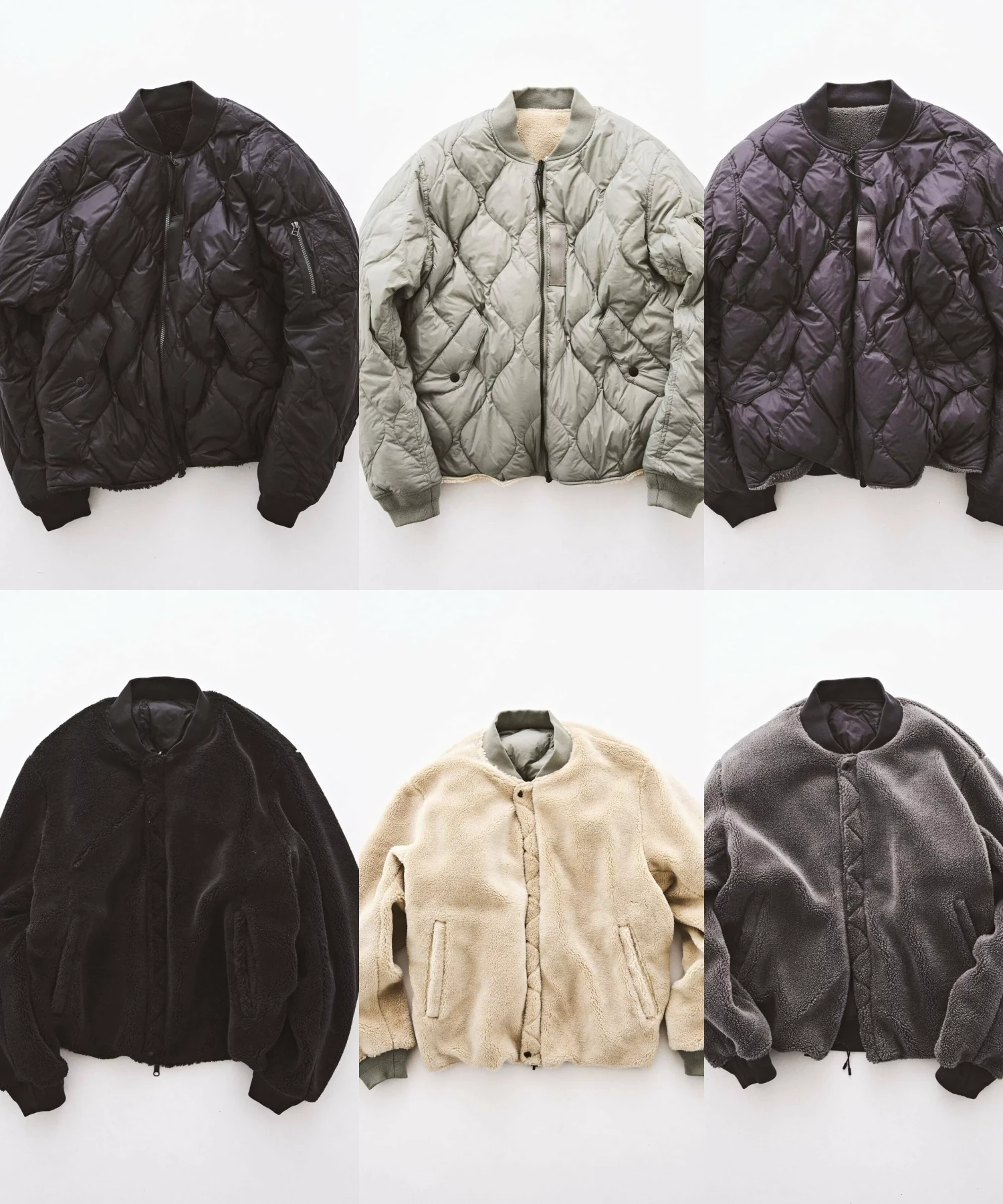 417 ÉDIFICE × TAION 26FW『MA-1 FAUX リバーシブルウールダウン』の国内オンライン先行予約が開始