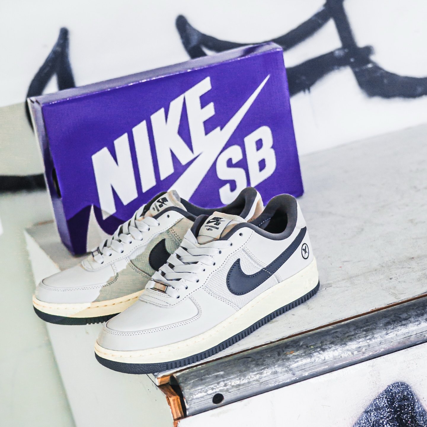 【国内取扱店を追加】堀米 雄斗 × Nike SB × NIKE AIR FORCE 1 “White/Iron Grey” が9月12日(土)発売
