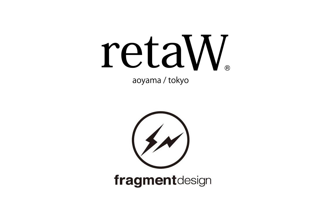 retaW × fragment design の新作コラボアイテムが登場