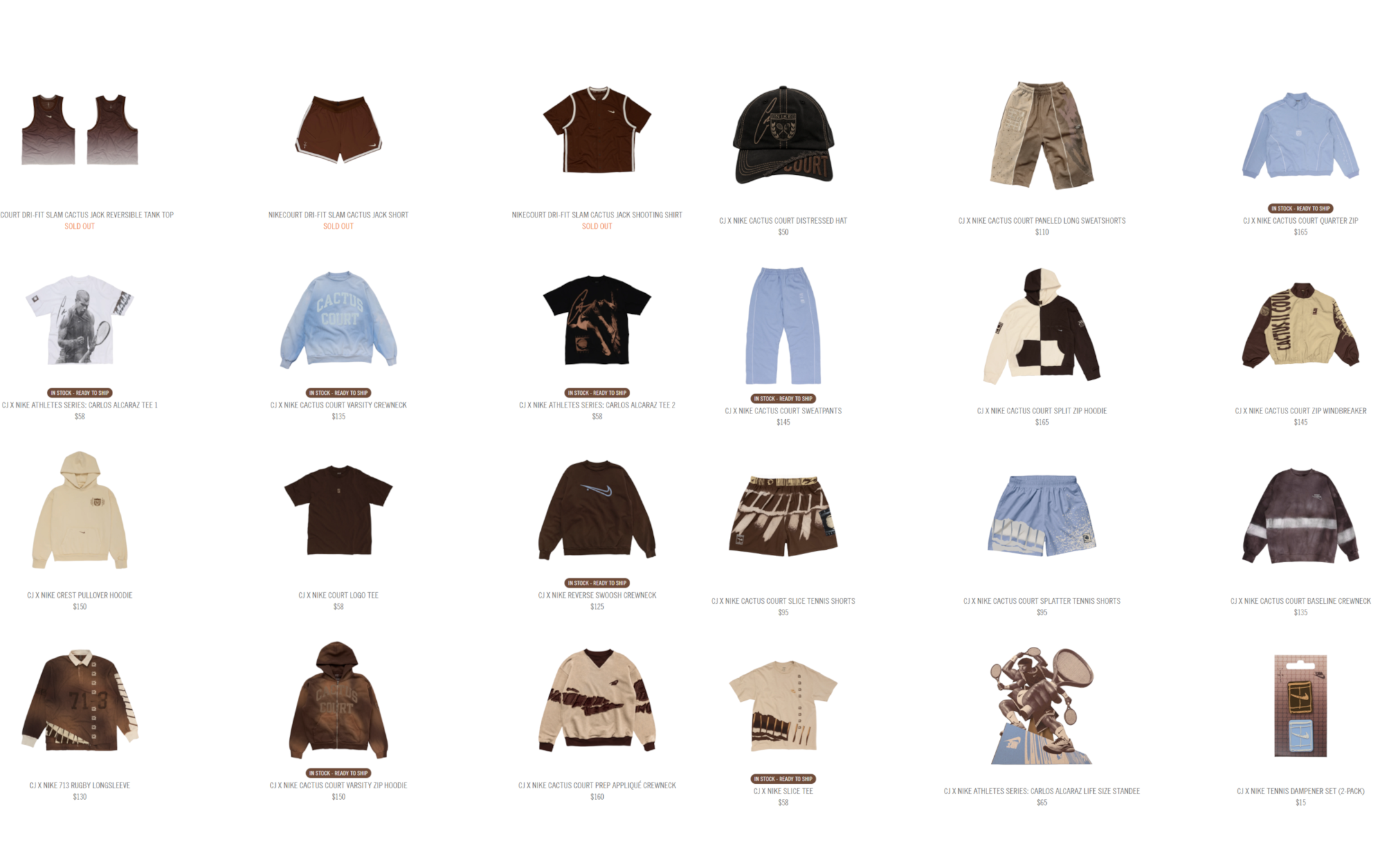 Travis Scott × NIKE AIR FORCE 1 LOW & COURT Performance Collection が9月4日(現地時間)に発売