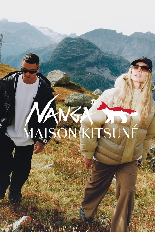 NANGA × MAISON KITSUNÉ の2026年秋冬コラボコレクションが登場