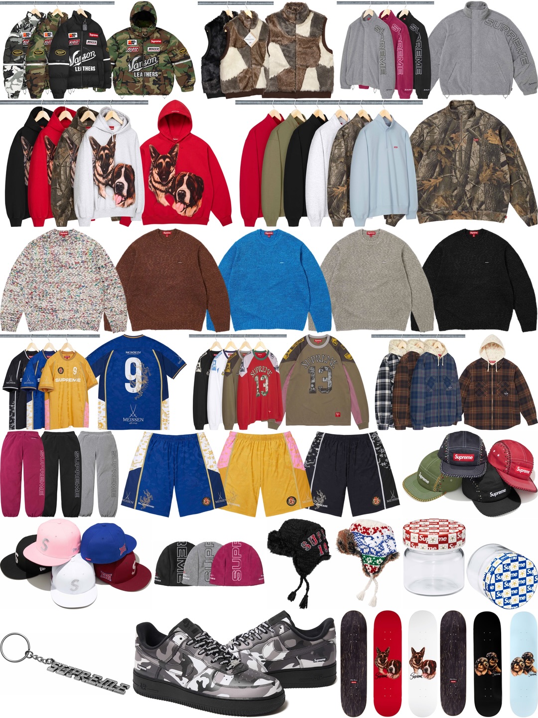 Supreme 2026年秋冬コレクション WEEK11 のレギュラーアイテムが公開