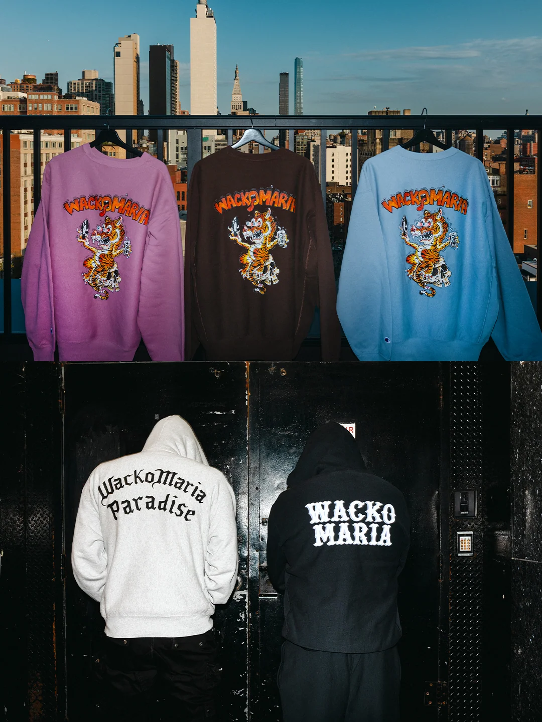 WACKO MARIA × Champion の2026年秋冬コラボコレクションが発表