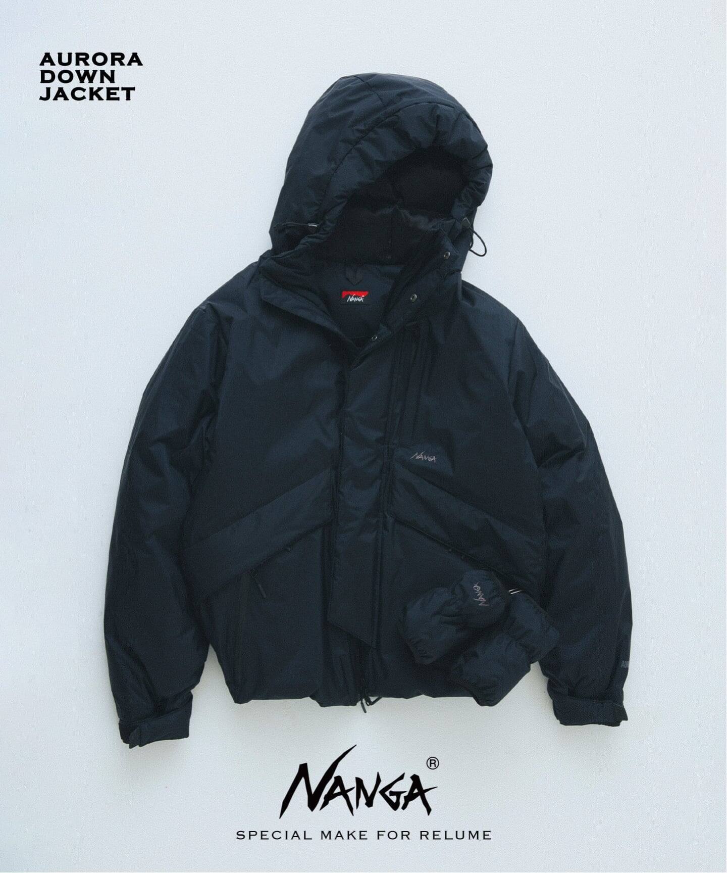 JOURNAL STANDARD relume × NANGA 26FW『AURORA-TEX® ダウンジャケット』のオンライン先行予約が開始