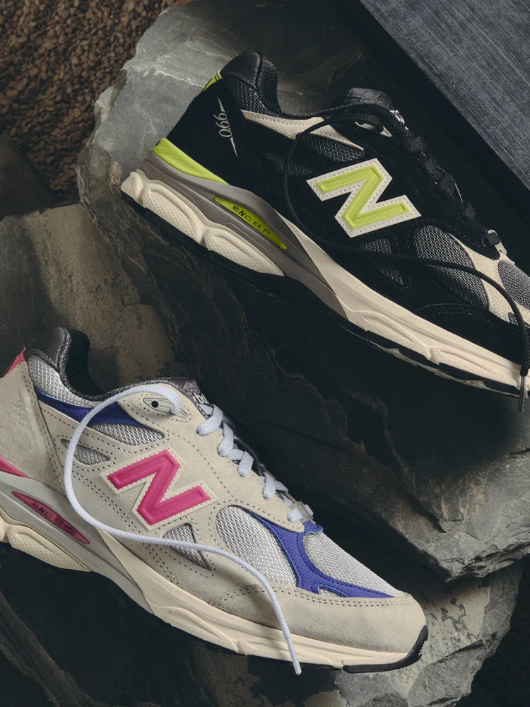 KITH × United Arrows & Sons for New Balance『990v3 Made in USA』の国内リリース情報が発表