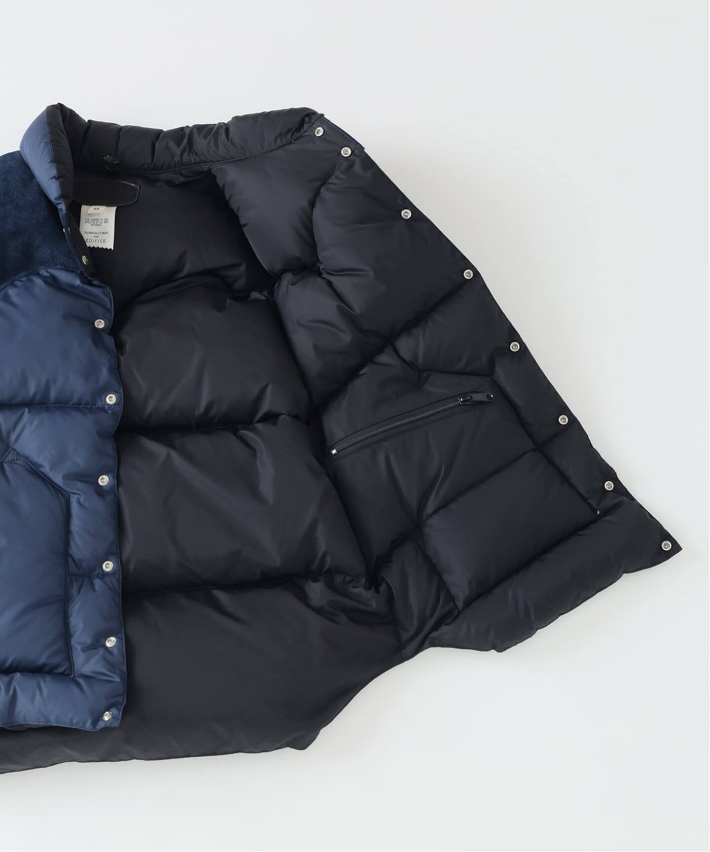 EDIFICE × Rocky Mountain Featherbed 26FW『クリスティ ベスト』のオンライン先行予約が開始