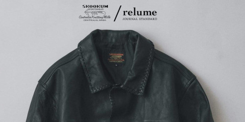 JOURNAL STANDARD relume × SKOOKUM 26FW『ブレイデッド カバーオール』のオンライン先行予約が開始