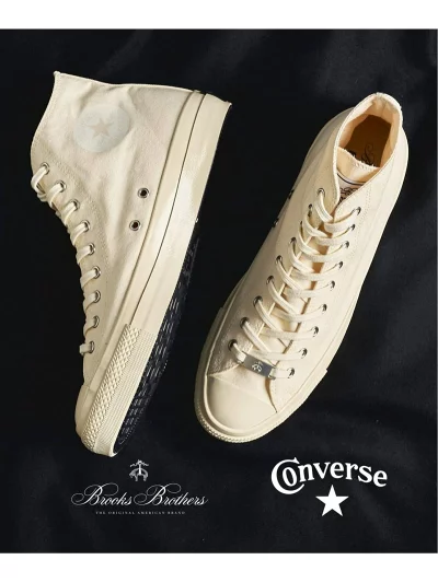BROOKS BROTHERS × CONVERSE for ÉDIFICE 26FW『ALL STAR OX & ALL STAR HI』のオンライン先行予約が10月5日(月)10:00~開始