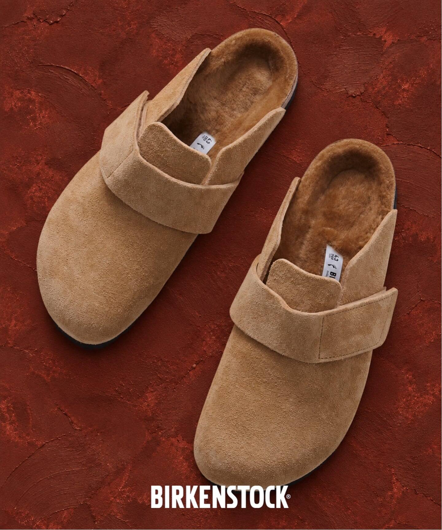 BIRKENSTOCK 26FW『Solana Shearling "Regular" & Loma Shearling "Narrow"』のオンライン先行予約が開始