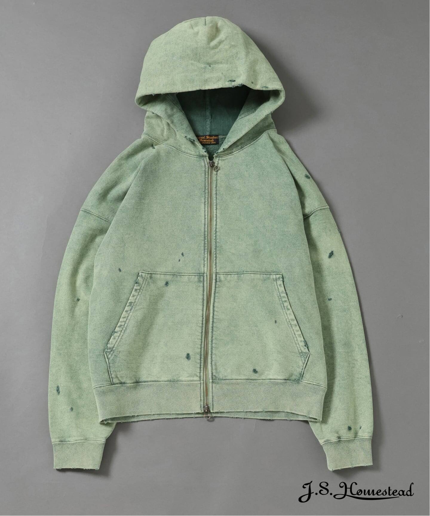 JOURNAL STANDARD × J.S.Homestead 26FW『パシフィック 裏毛 ジップ パーカー』のオンライン通常販売が開始