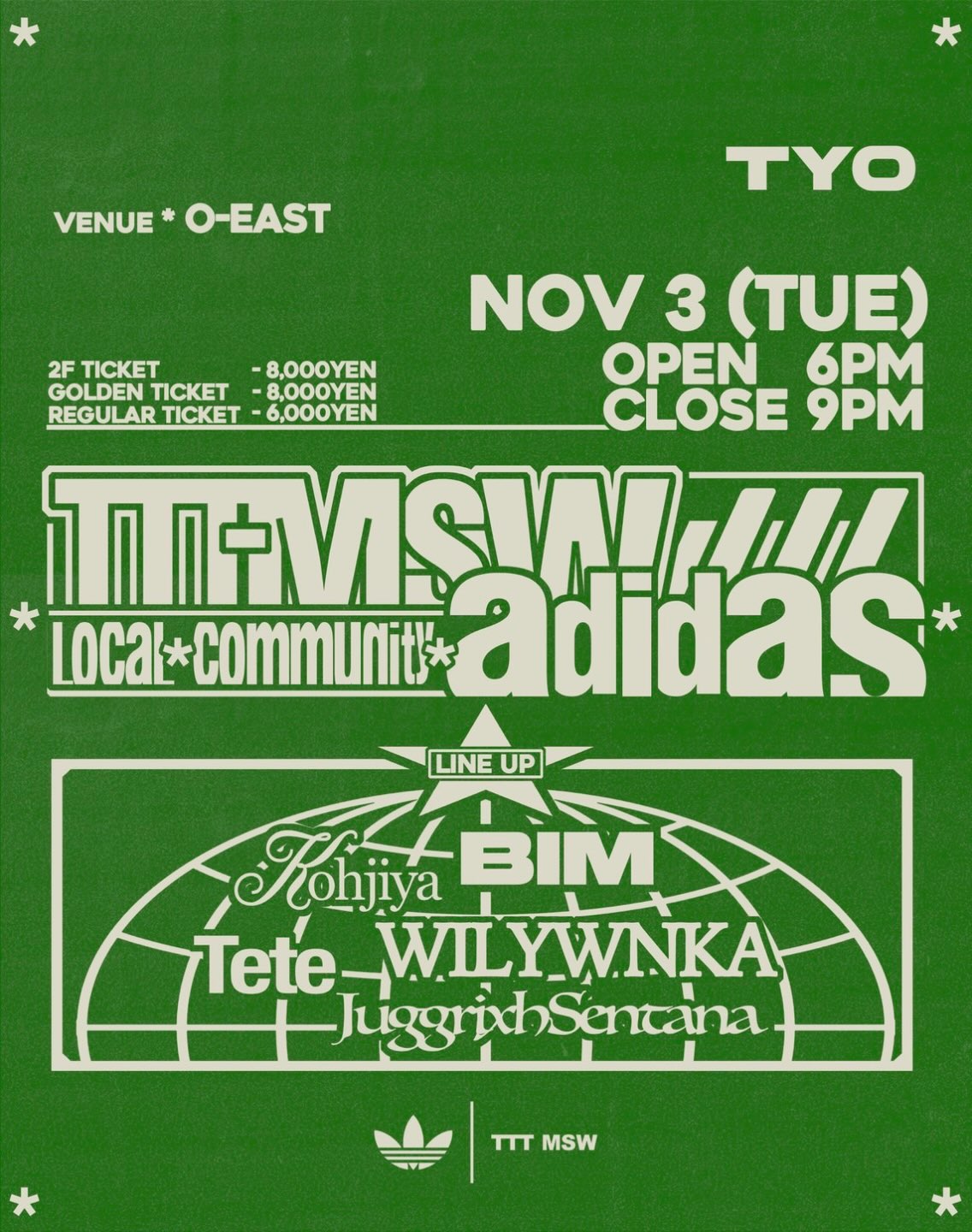 TTTMSW × adidas Originals の初コラボレーションが登場