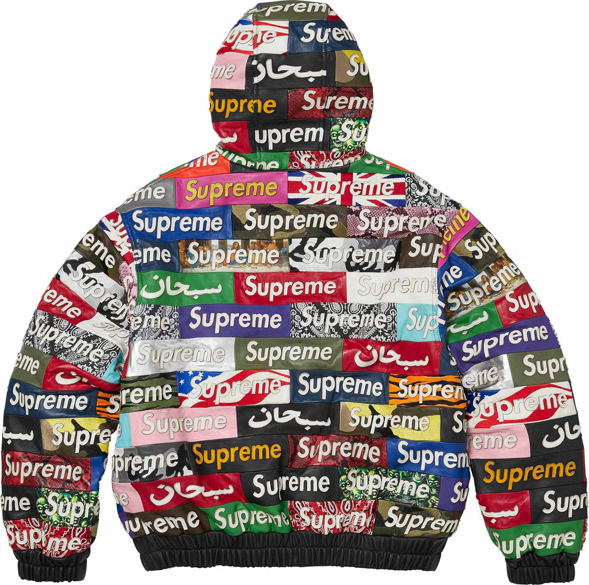 ジェフ・ハミルトン が Supreme × Jeff Hamilton 26FW『Box Logo Appliqué Hooded Leather Jacket』を着用