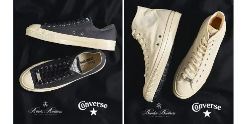BROOKS BROTHERS × CONVERSE for ÉDIFICE 26FW『ALL STAR OX & ALL STAR HI』のオンライン先行予約が10月5日(月)10:00～開始