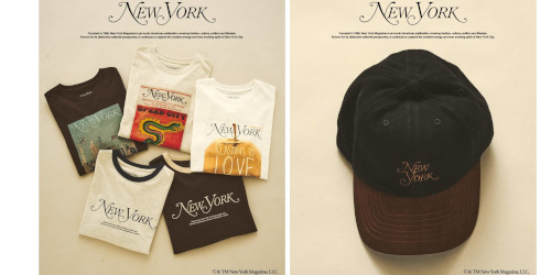 417 EDIFICE × New York Magazine 26FW『ロングスリーブTシャツ & キャップ』がオンラインにて発売開始