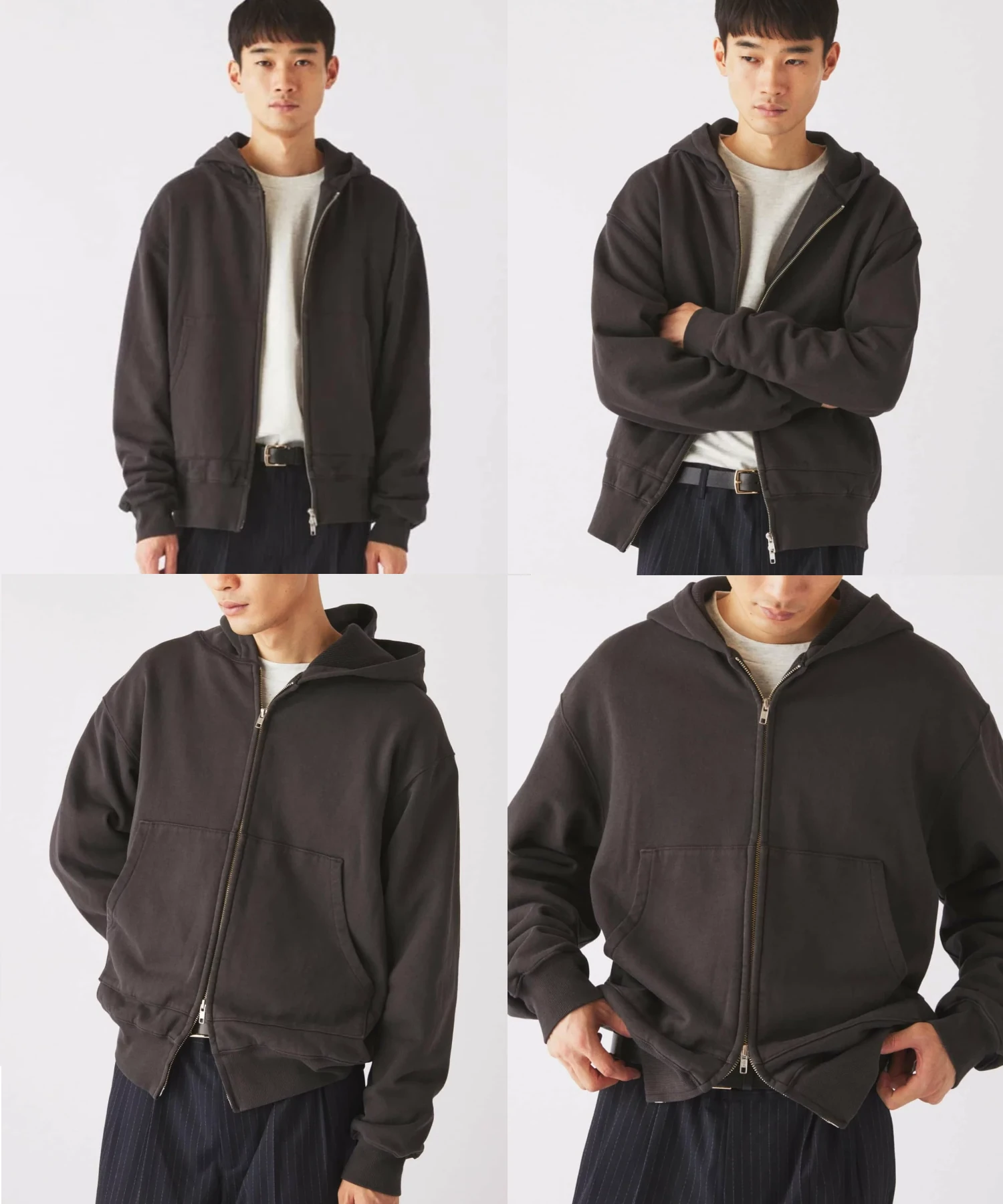 JOURNAL STANDARD relume 26FW『ダブルフェイス ワッフル ジップパーカー』のオンライン先行予約が開始