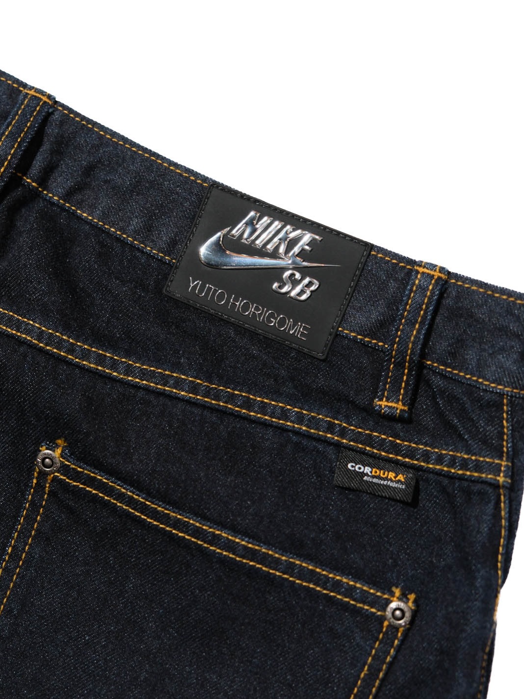 堀米 雄斗 × Nike SB『Crest Denim Pants “Obsidian”』が海外オンラインにて発売開始