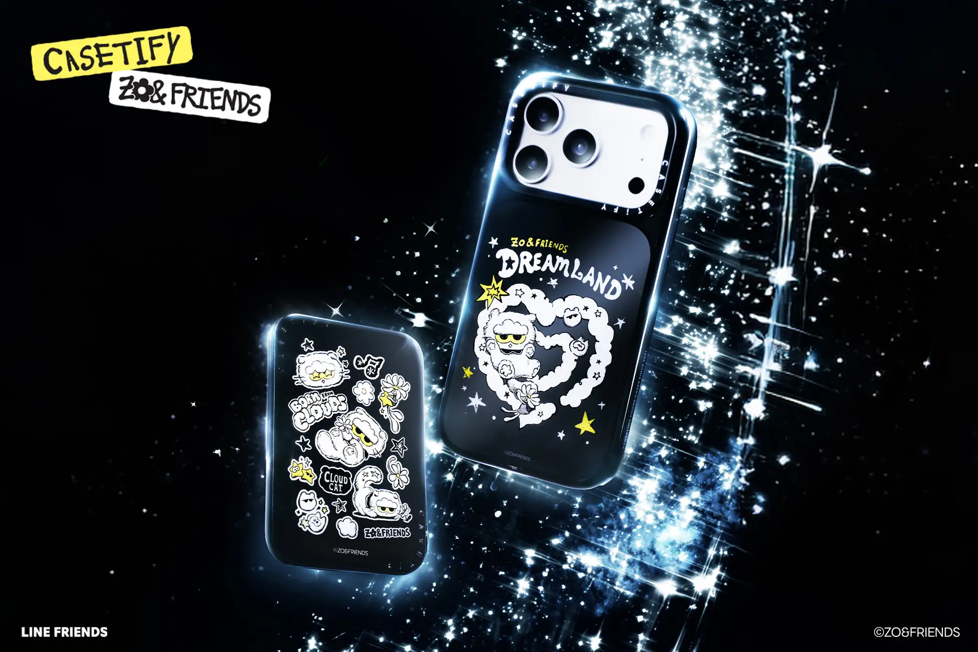 CASETiFY × G-DRAGON “ZO&FRIENDS : DREAMLAND” コレクションが登場