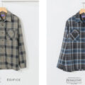 EDIFICE × PENDLETON 26FW『PURE WOOL チェック オープンカラーシャツ』のオンライン先行予約が開始