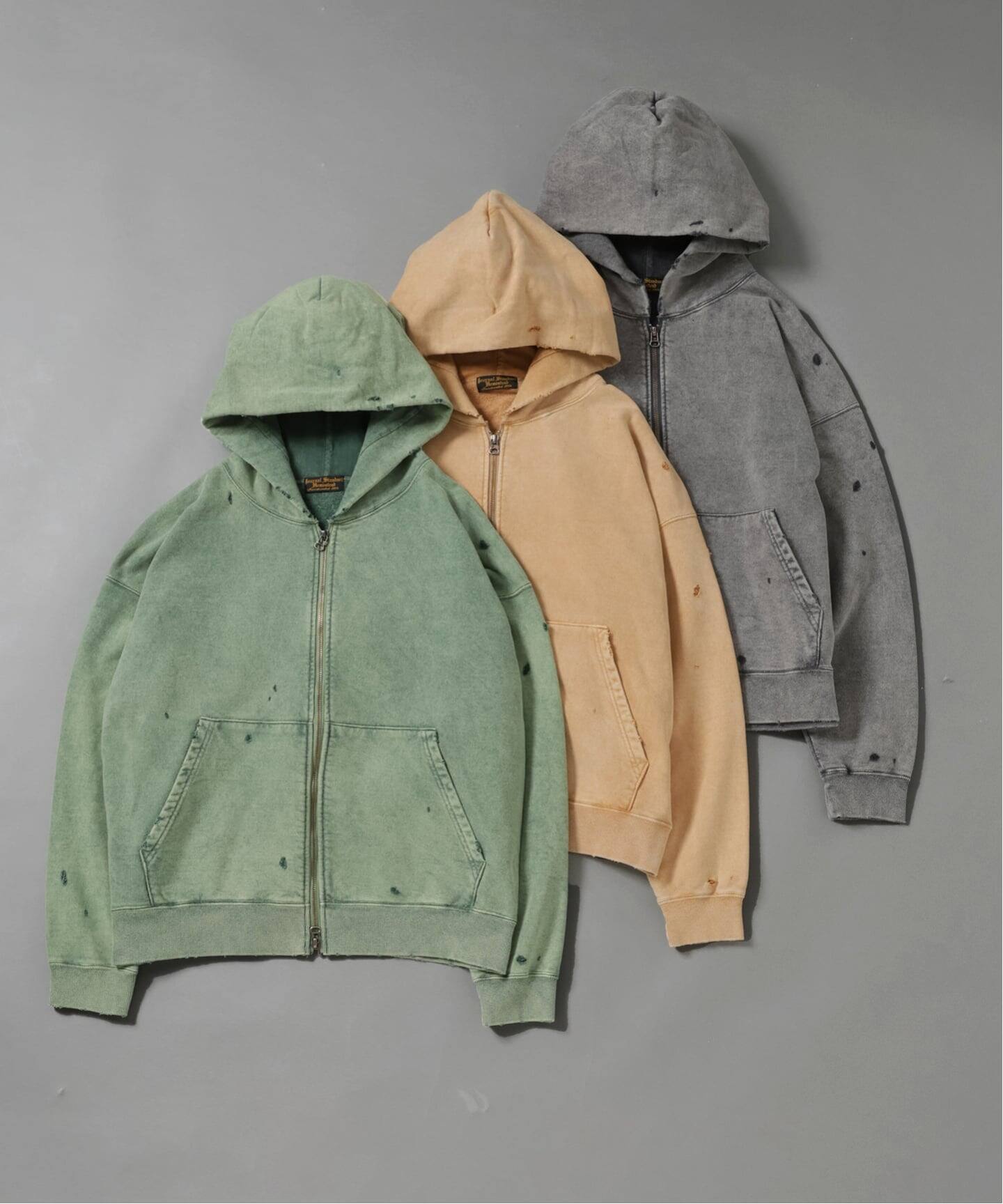 JOURNAL STANDARD × J.S.Homestead 26FW『パシフィック 裏毛 ジップ パーカー』のオンライン通常販売が開始
