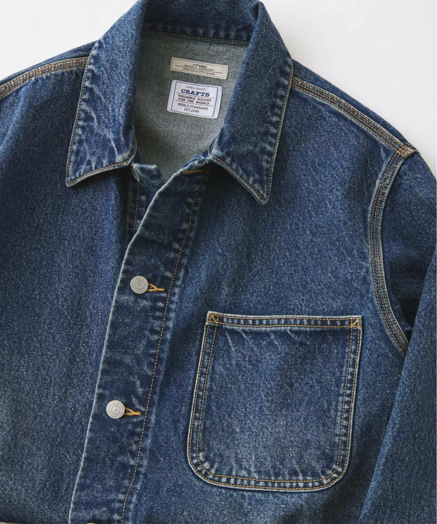 JOURNAL STANDARD relume 26FW『クラフトデニム 13.5OZ カバーオール』がオンラインにて発売開始