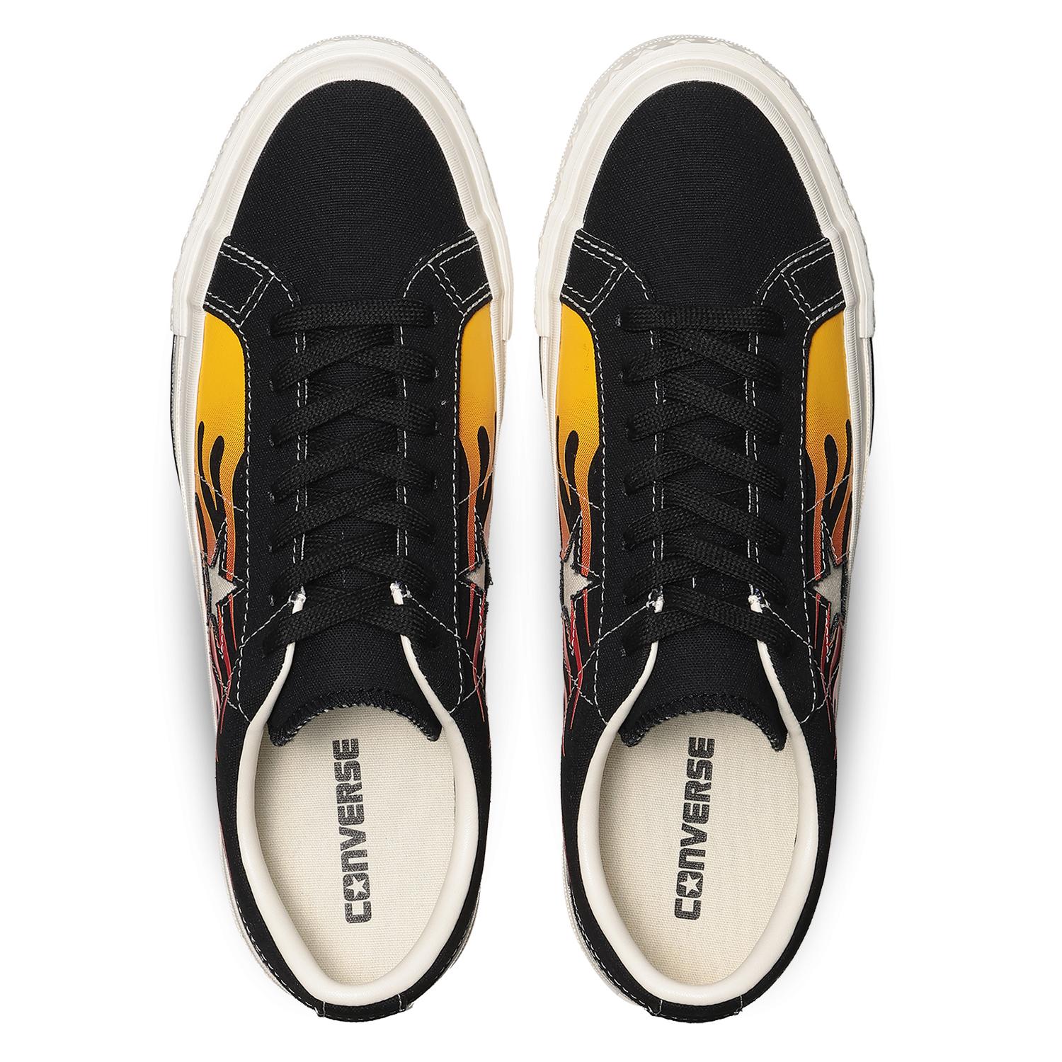 CONVERSE『ONE STAR AGED CANVAS IGNT “Flame”』のオンライン先行予約が開始