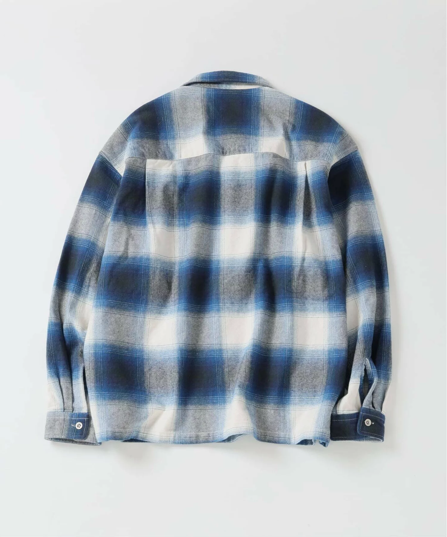 JOURNAL STANDARD × J.S.Homestead 26FW『リラックス オープン フランネル チェック シャツ』のオンライン先行予約が開始